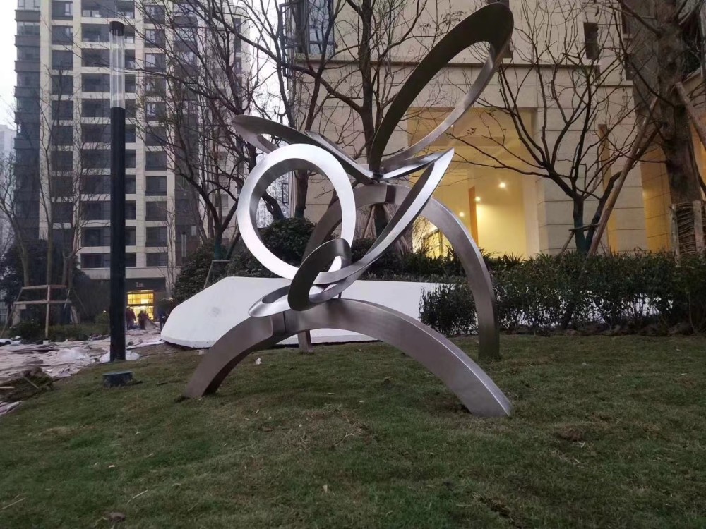 不銹鋼蝴蝶雕塑