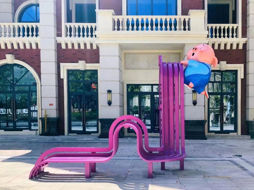 貴州習(xí)水不銹鋼異形雕塑