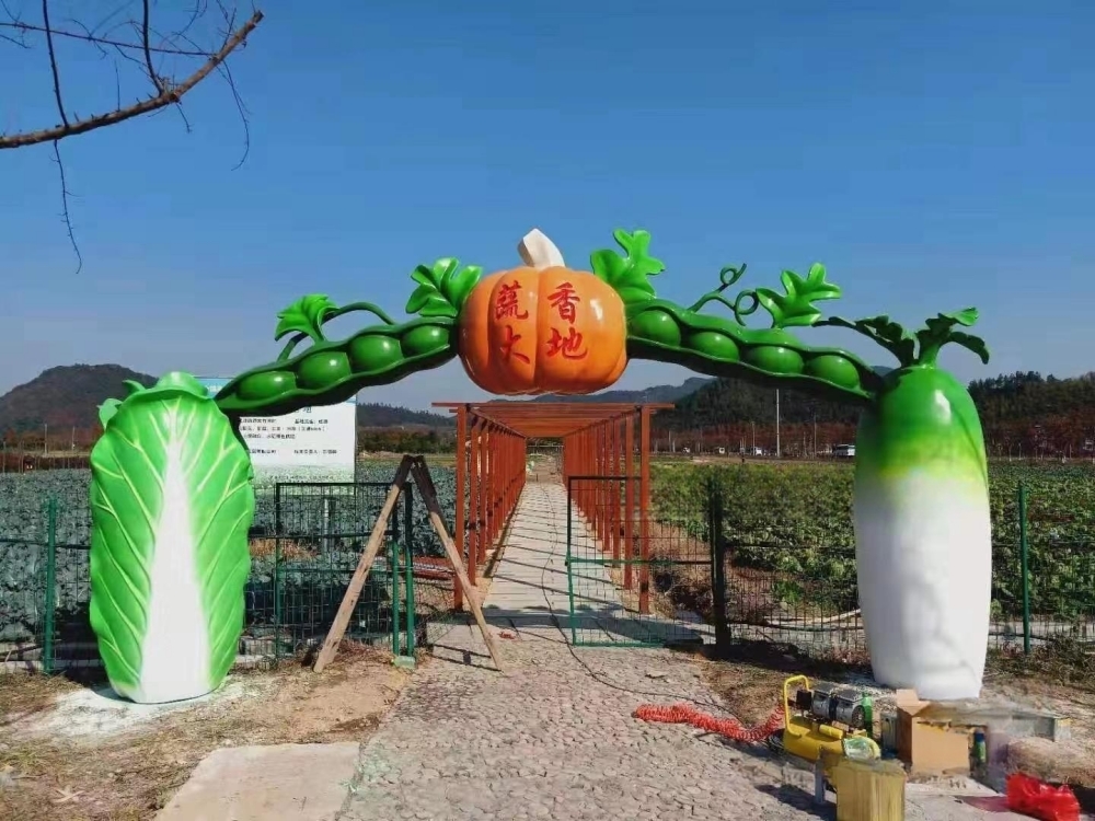 重慶蔬香大地玻璃鋼雕塑