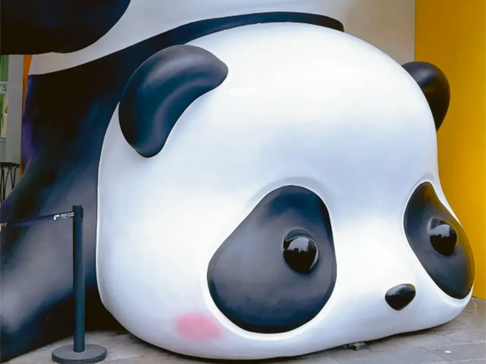 四川成都人民公園玻璃鋼雕塑