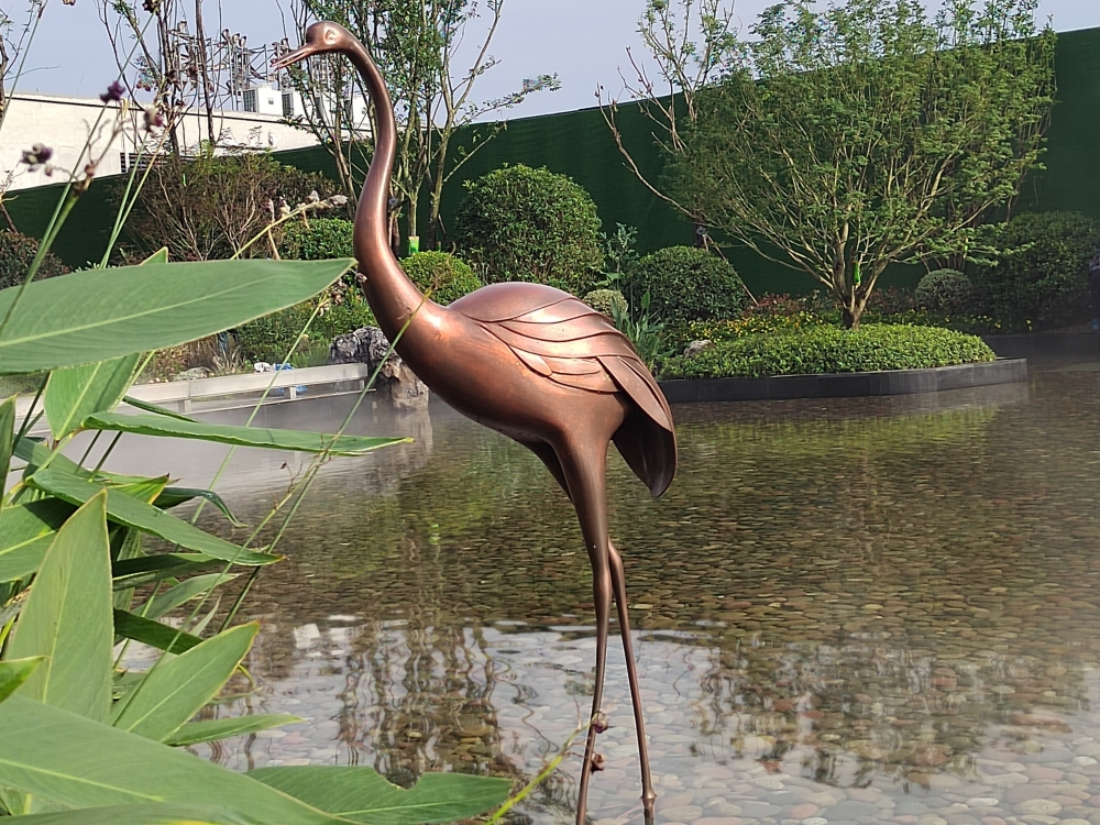 四川鄰水邦泰地產(chǎn)鑄鋁雕塑小品